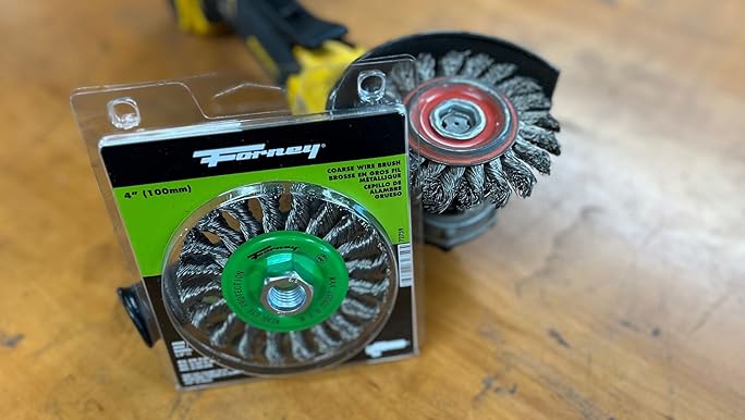 Amazon.com: Forney 72759 4-Inch x .020 x 5/8-11 Knot Wire
